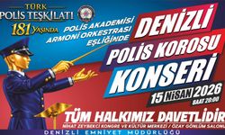 Denizli'de dev konser: Polis Teşkilatı 181. yılını kutluyor