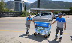 Pamukkale’de çöp konteynerleri sanata dönüştü