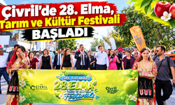 Çivril’de 28. Elma, Tarım ve Kültür Festivali başladı