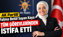 Fatma Betül Sayan Kaya, görevlerinden affını istedi