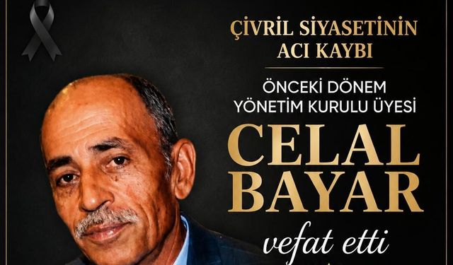 Çivril siyasetinin acı kaybı: Eski AK Parti İlçe Yönetim Kurulu Üyesi Celal Bayar vefat etti!