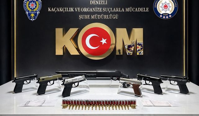 Denizli’de Tefecilik ve Silah Ticareti Operasyonu: 1 Tutuklama