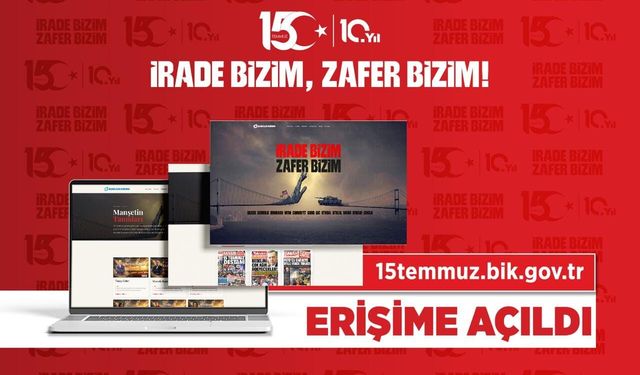 Basının 15 Temmuz direnişi tarihe kazındı: BİK, dev dijital hafıza portalını erişime açtı!