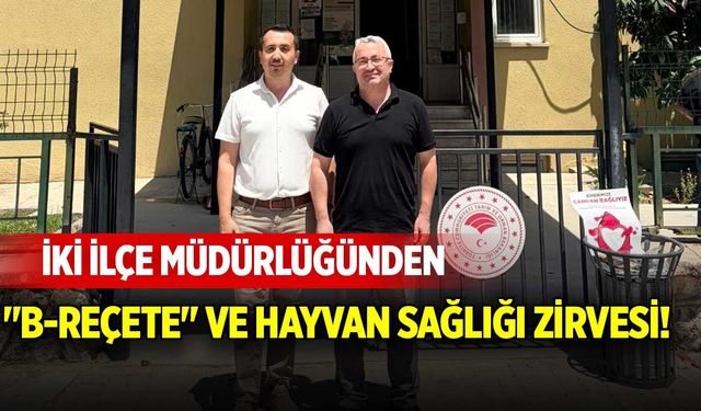 Denizli’de tarım ve hayvancılık için ortak akıl: İki ilçe müdürlüğünden "B-Reçete" ve hayvan sağlığı zirvesi!