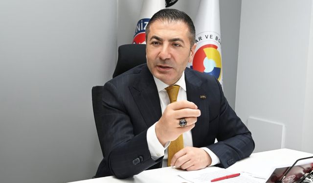 DTO Başkanı Uğur Erdoğan: 1 Trilyon Liralık Finansman Desteği Üretim, Yatırım ve İstihdamımıza Güç Katacaktır