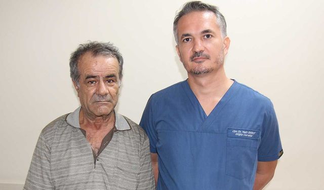 Denizli’de mucize operasyon: 63 yaşındaki hastanın akciğerinden 20 santimlik dev hava balonu çıkarıldı!