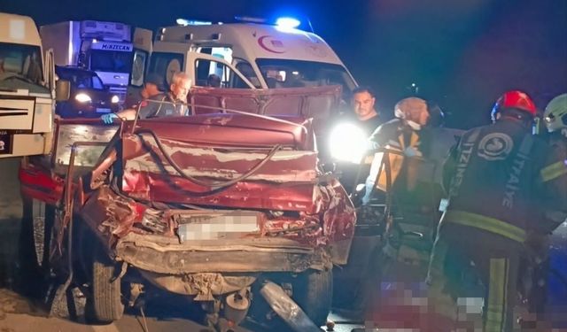 Acıpayam’da feci kaza: 1 ölü, 2 yaralı