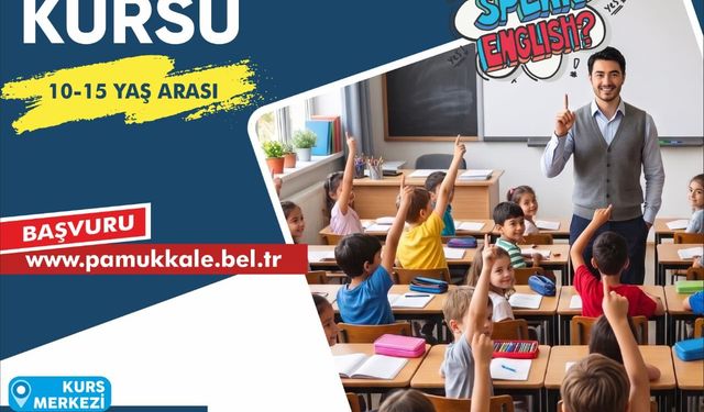 Pamukkale Belediyesi ücretsiz müzik ve İngilizce kursları başlıyor