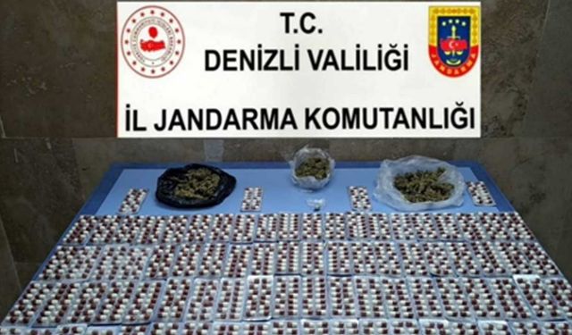 Denizli’de Uyuşturucu Operasyonu: 103 Bin Kullanımlık Bonzai Ele Geçirildi