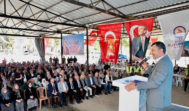 Tavas’ta horasanlı–gümüşdere yolu yenilendi