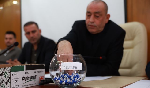 Merkezefendi'de hobi bahçesi kuraları çekildi