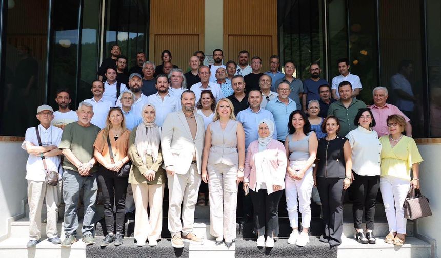 Başkan Şeniz Doğan Basınla Buluştu