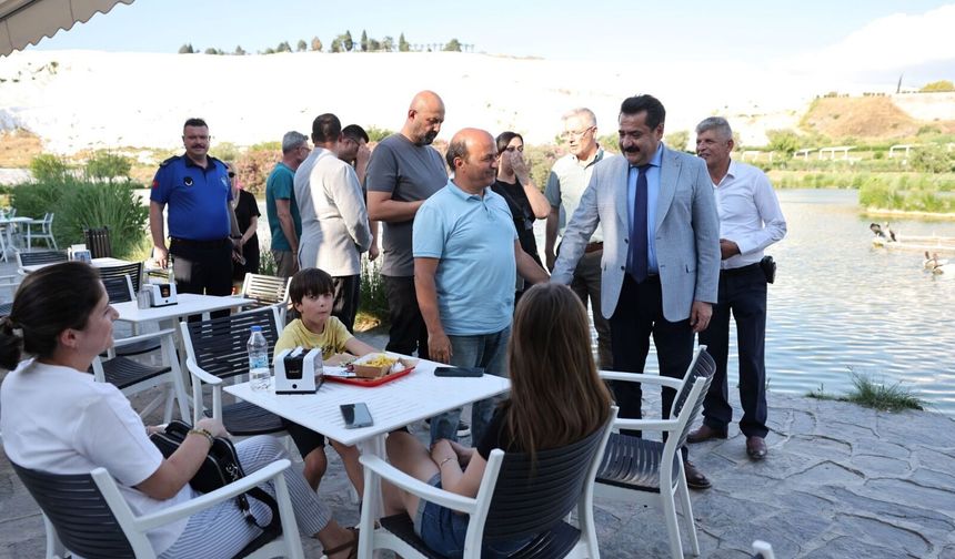 Başkan Ertemur’dan Pamukkale’de adil hizmet seferberliği