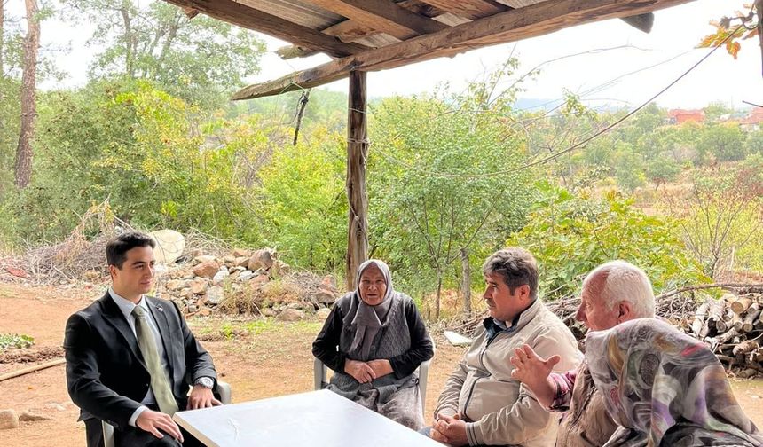 Kaymakam Haydari’den Hane Ziyaretleri
