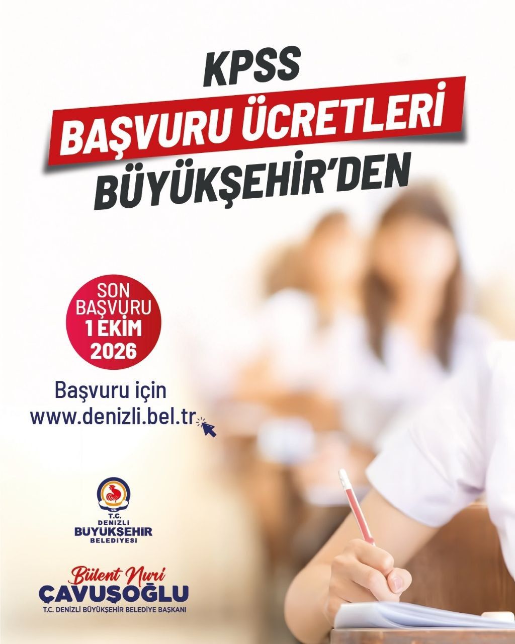 Büyükşehir'in Kpss Desteğinde Son Gün 1 Ekim