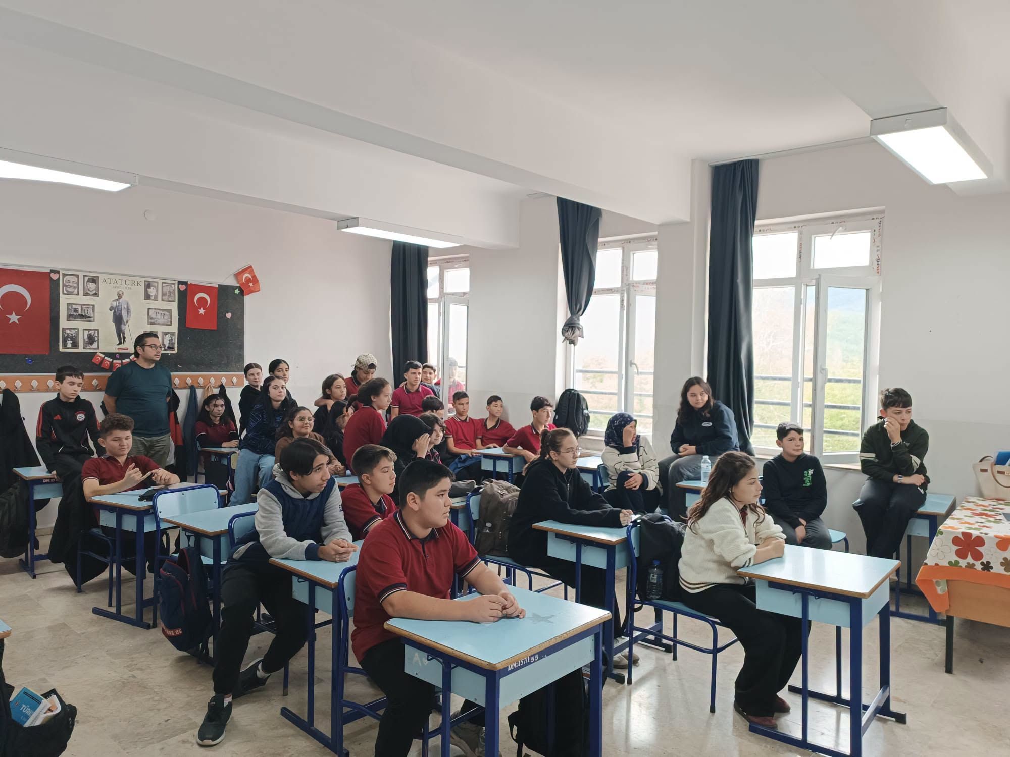 Beyağaç’ta Öğrenci ve Öğretmenlere Verem Eğitimi